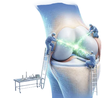 Concept photograph representing orthopedic care