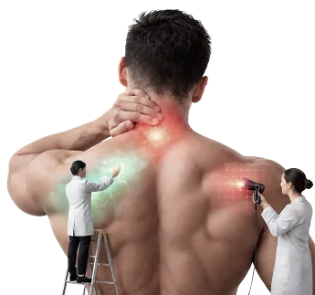 Concept photograph representing rehabilitation care